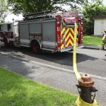 emergency crews during training exercise